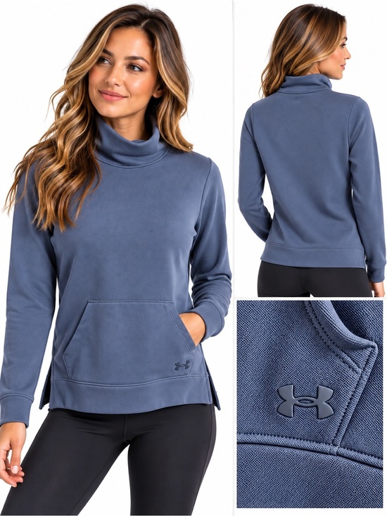 Under Armour Tops - Under Armour Women's Fleece Mirage Mock sweatshirt Medium